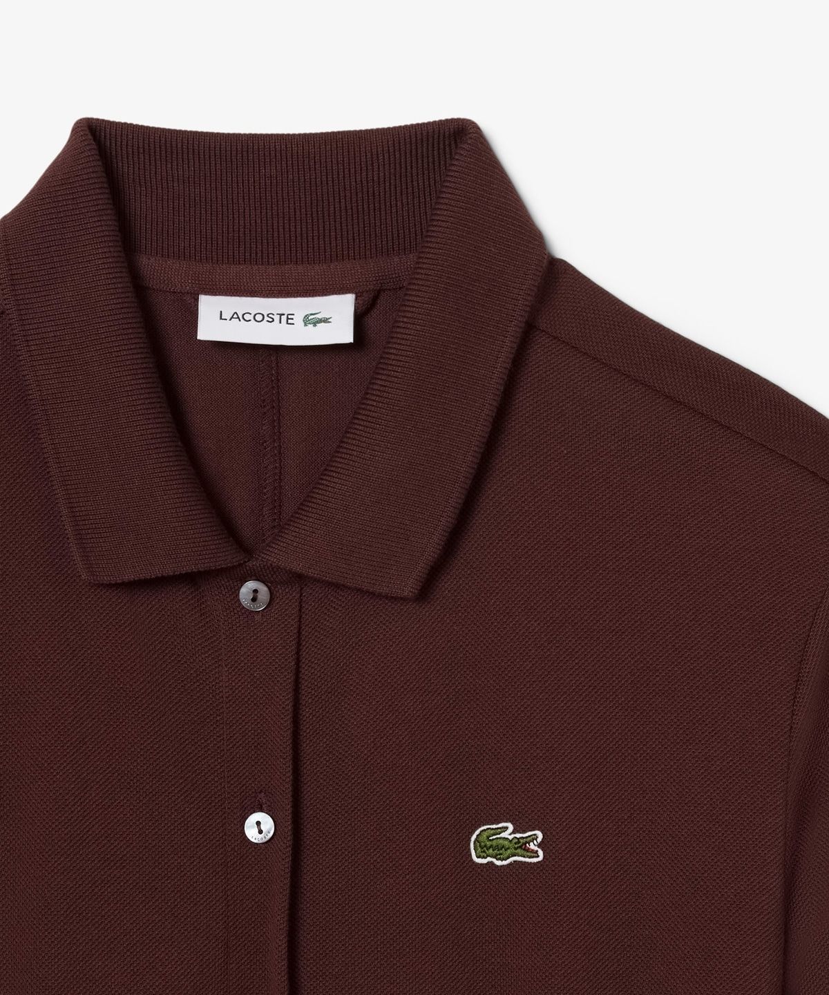 라코스테(LACOSTE) 여성 핏앤플레어 벨티드 폴로 드레스 EF5299-55N CAT