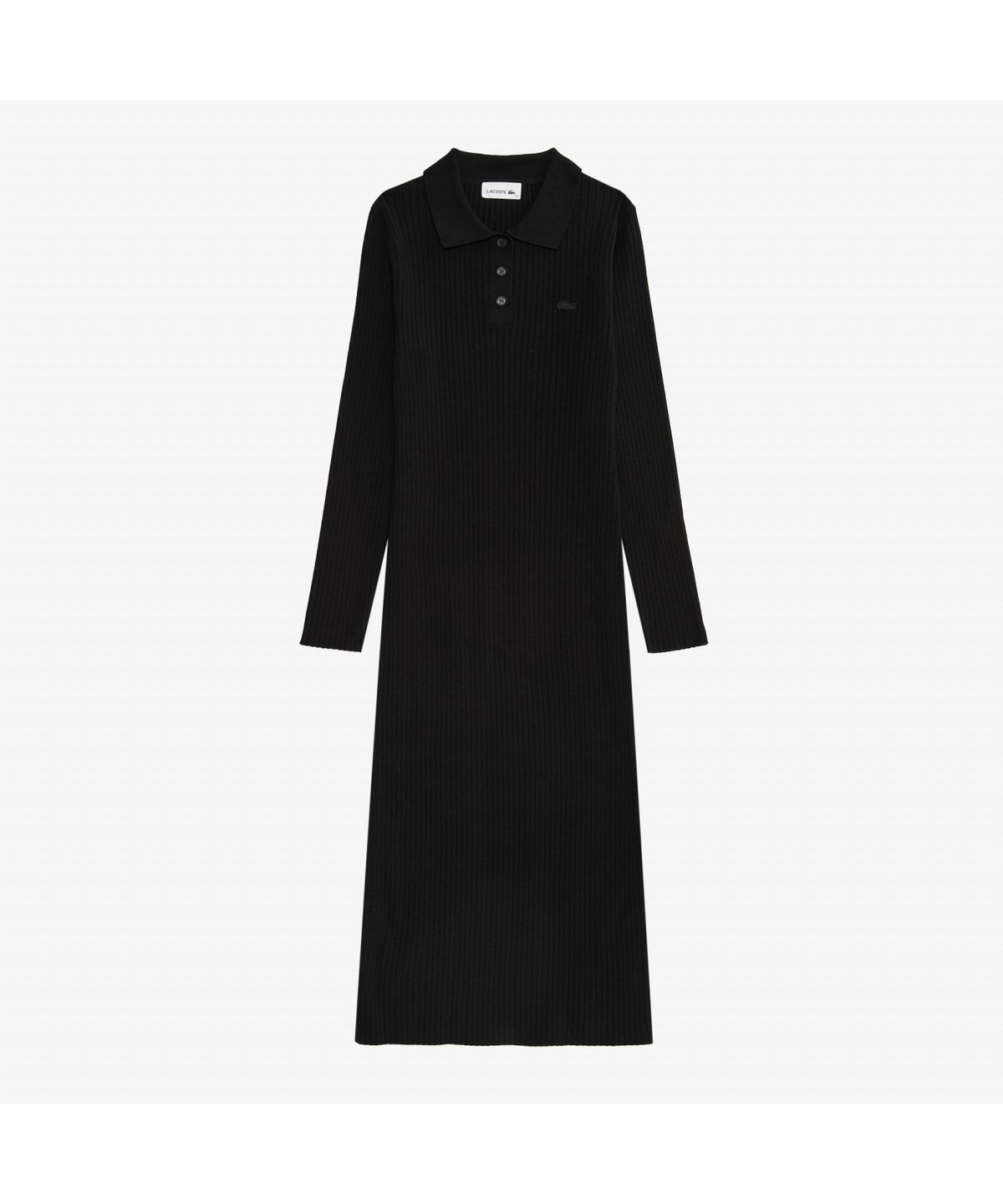 라코스테(LACOSTE) 여성 립조직 카라 드레스 EF997E-55N 031