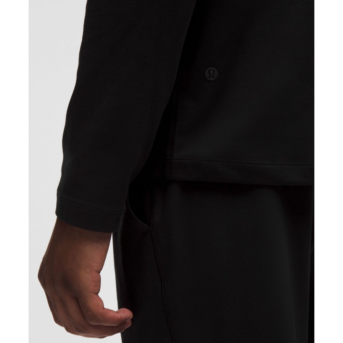룰루레몬(LULULEMON) 소프트 저지 롱슬리브 셔츠  BLK