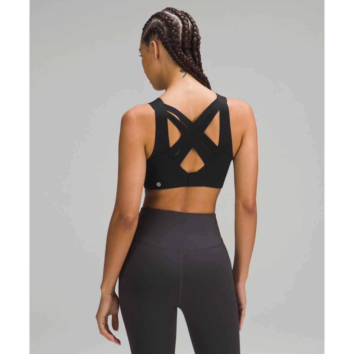 룰루레몬(LULULEMON) 인라이트 위브백 브라 *하이 서포트, A–DDD(E)컵  BLK