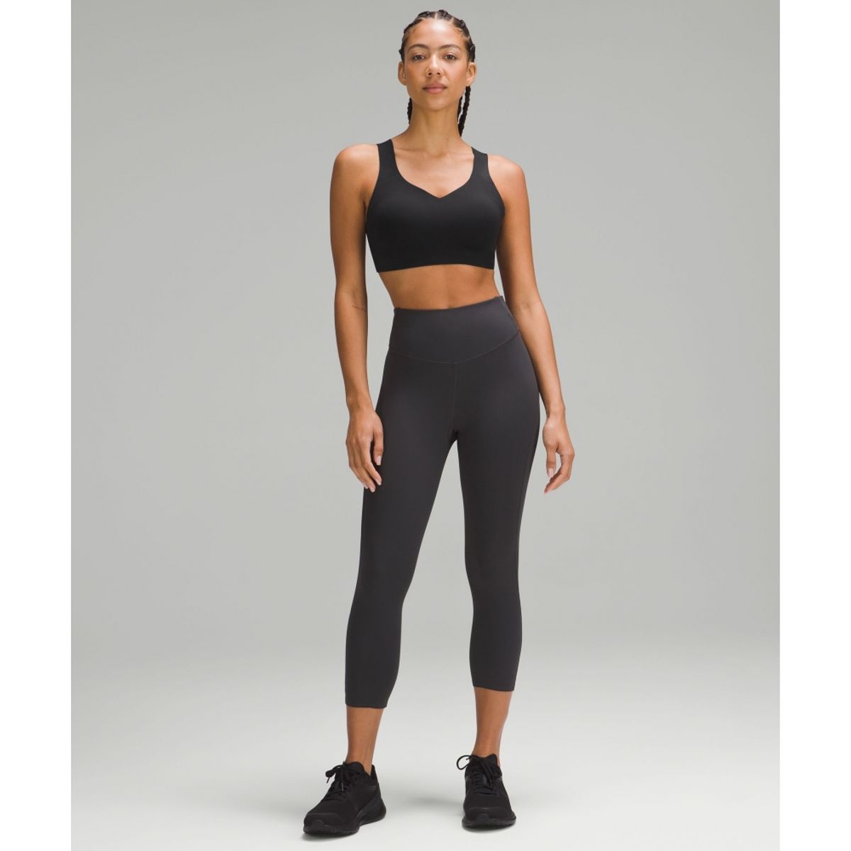 룰루레몬(LULULEMON) 인라이트 위브백 브라 *하이 서포트, A–DDD(E)컵  BLK