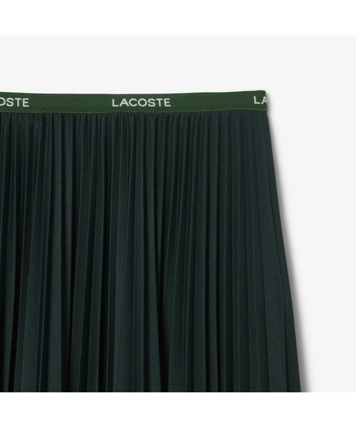 라코스테(LACOSTE) 여성 롱플리츠 폴리 롱스커트 JF1402-55N YZP