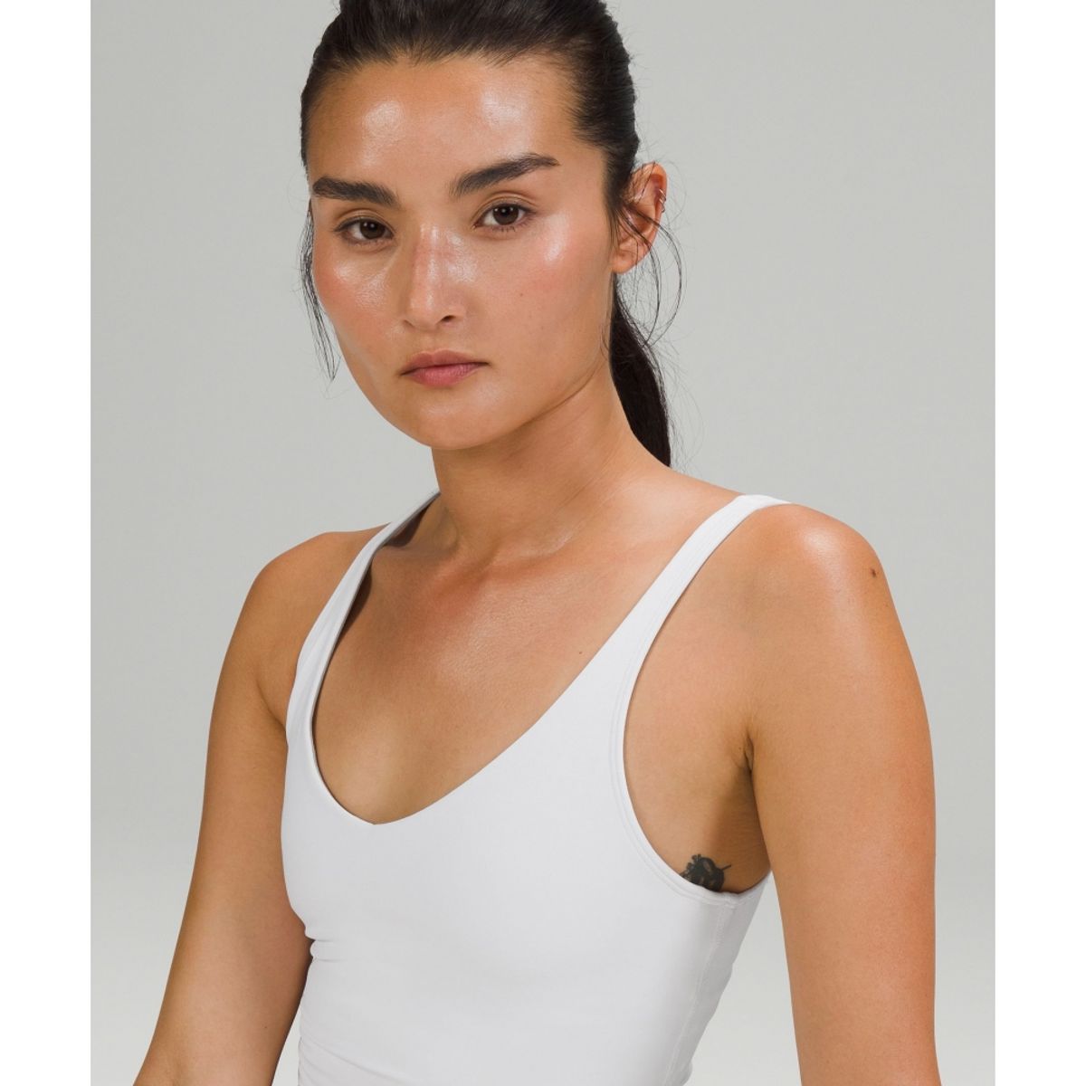룰루레몬(LULULEMON) Align™ 탱크탑 *라이트 서포트, A B컵  WHT