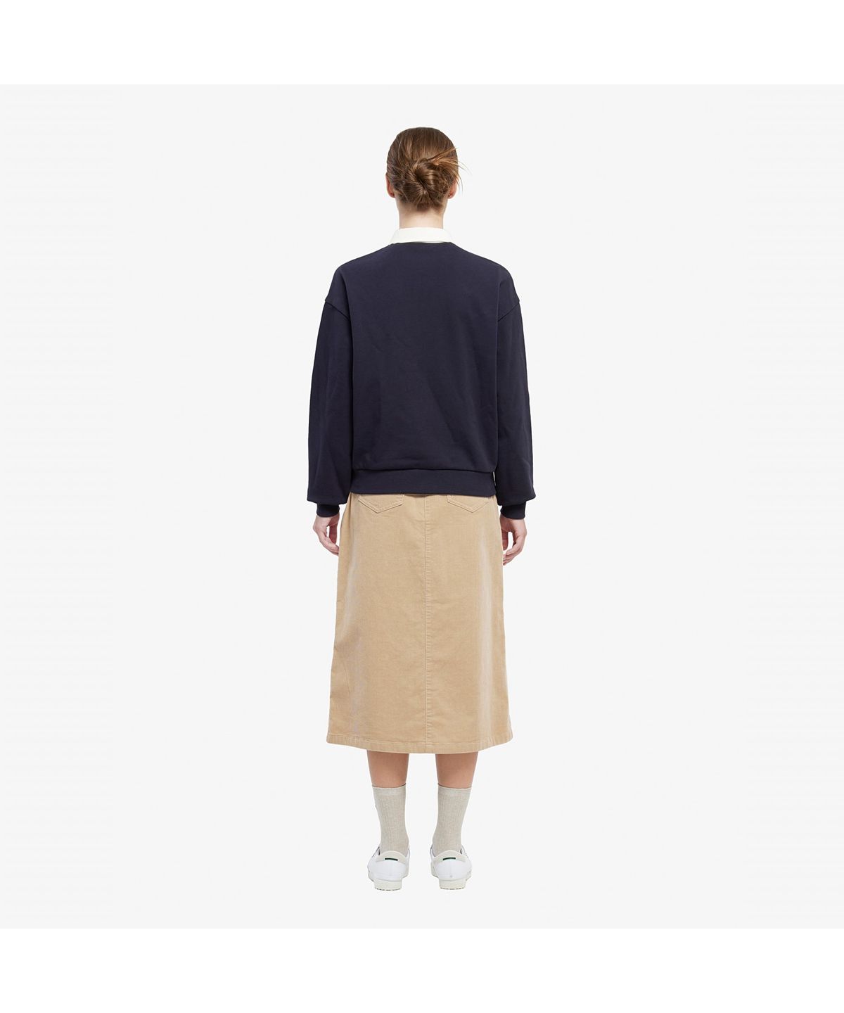 라코스테(LACOSTE) 여성 코듀로이 스커트 JF426E-55N 02S
