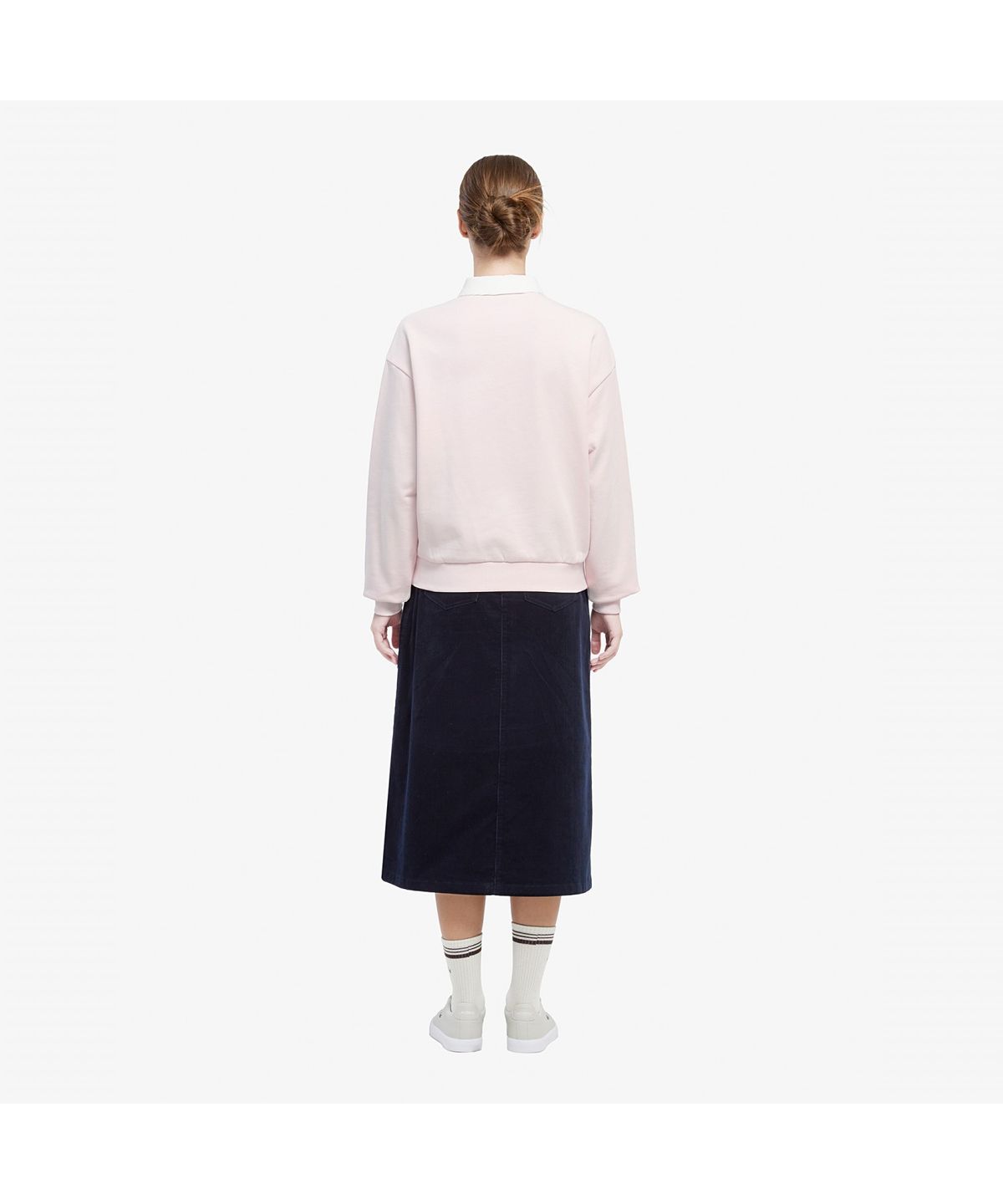 라코스테(LACOSTE) 여성 코듀로이 스커트 JF426E-55N HDE