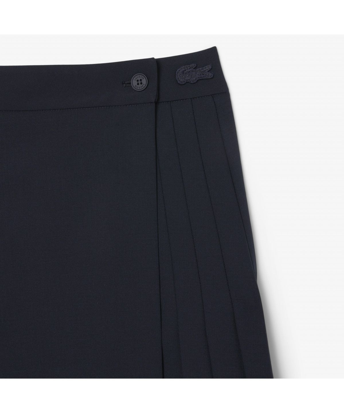 라코스테(LACOSTE) 여성 랩 플리츠 미디스커트 JF5406-55N HDE