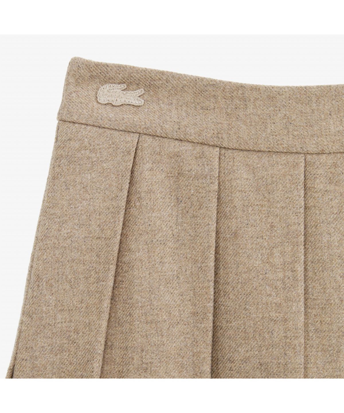 라코스테(LACOSTE) 여성 울 플리츠 미디스커트 JF427E-55N DPC