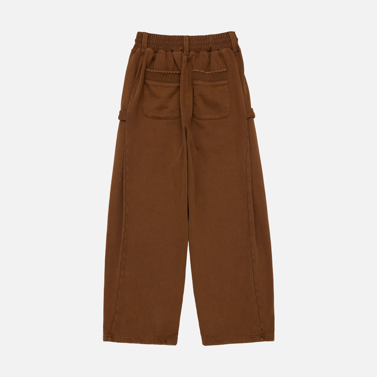 콜아웃뉴이어(CONY) WASHED RUFFLE PANTS / BROWN