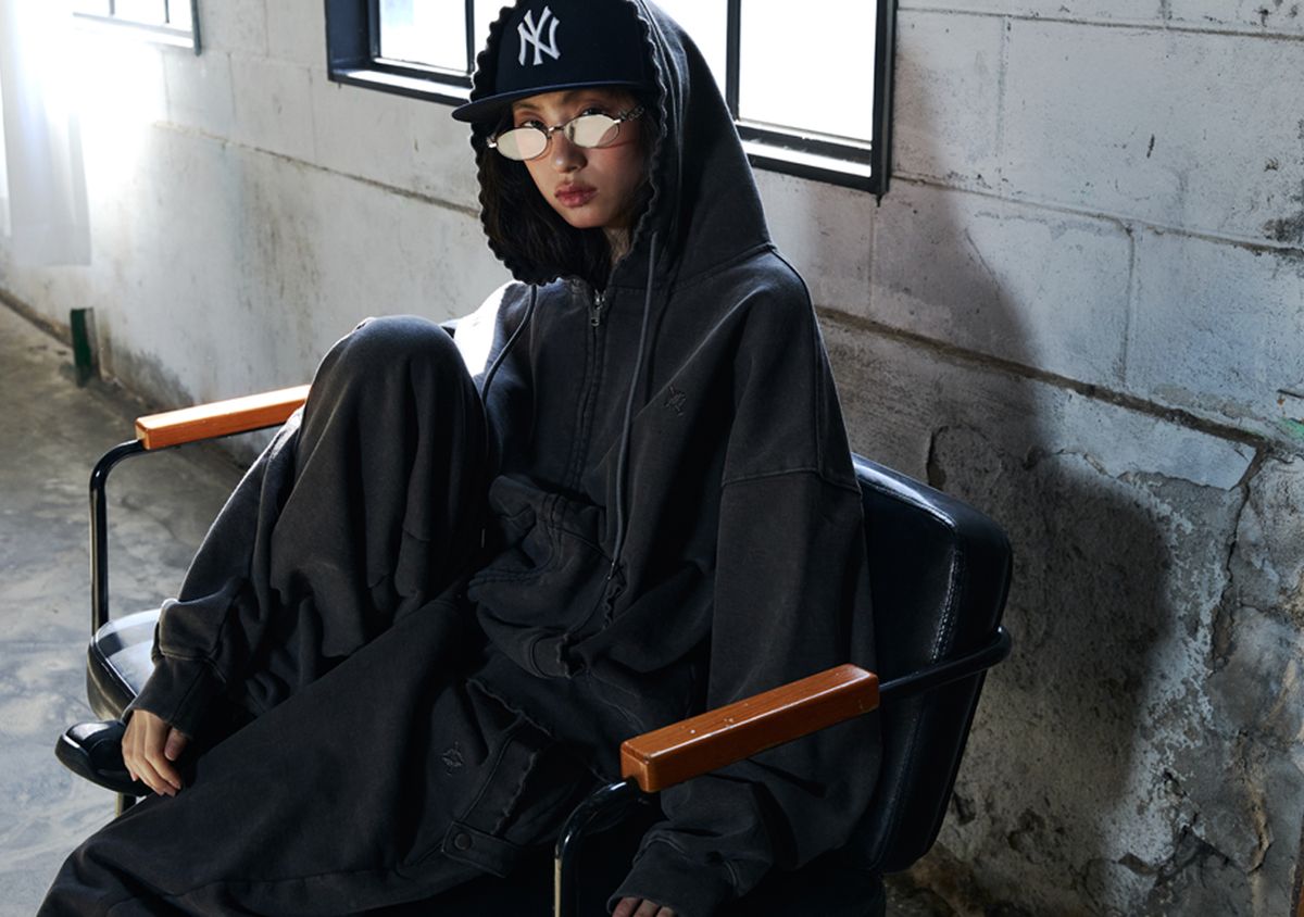 콜아웃뉴이어(CONY) WASHED RUFFLE PANTS / CHARCOAL
