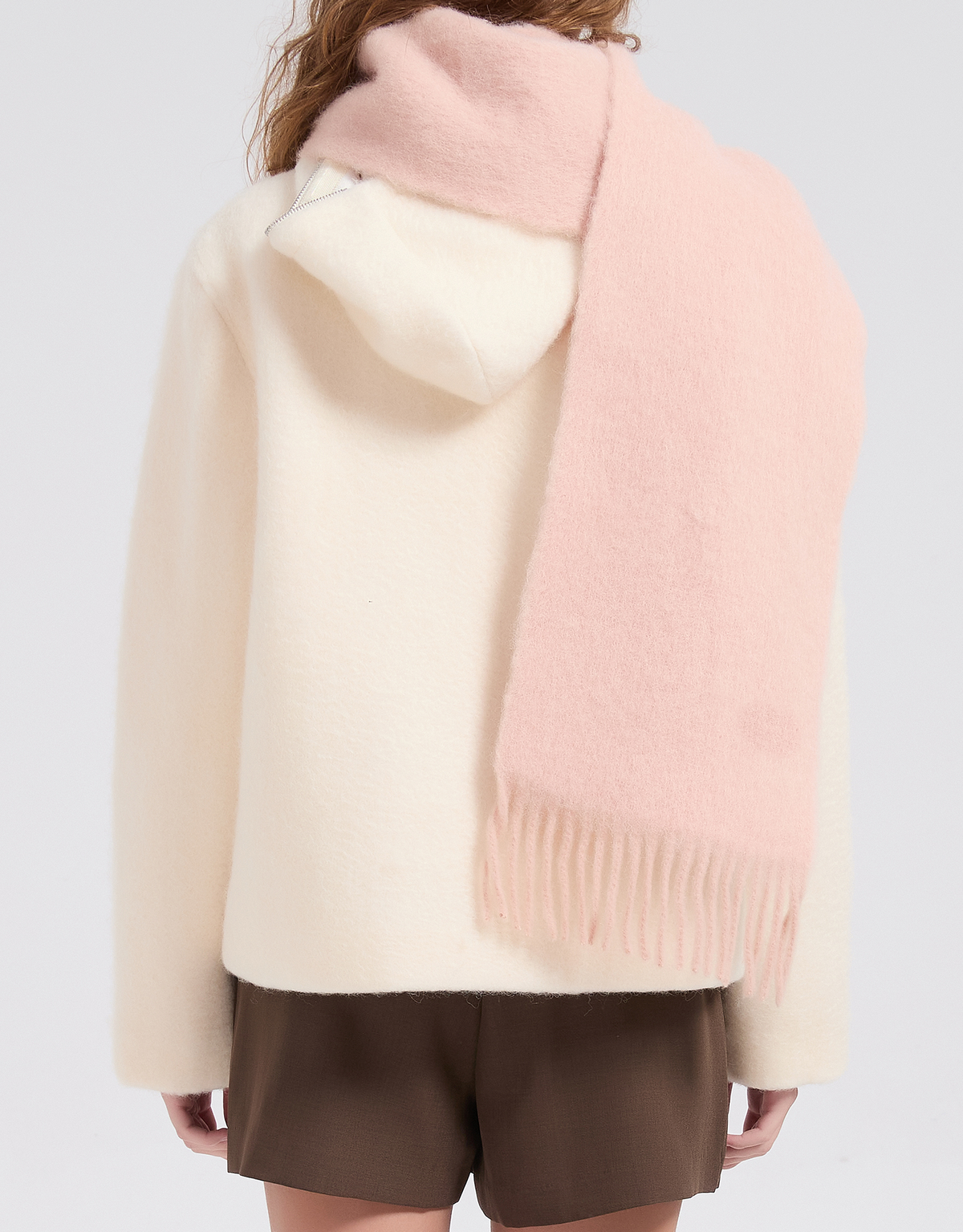 트위디아(TWEEDY-A) Dia Love Ribbon Muffler Pink