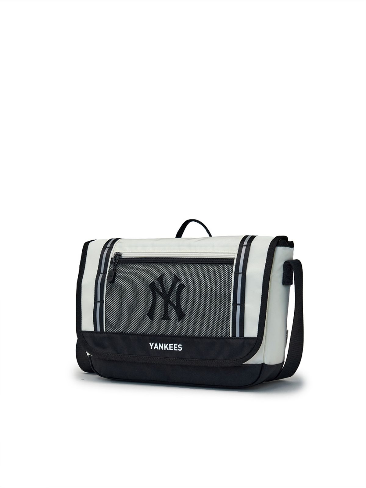 엠엘비 키즈(MLB KIDS) 고학년 메신저백 NY (Cream)