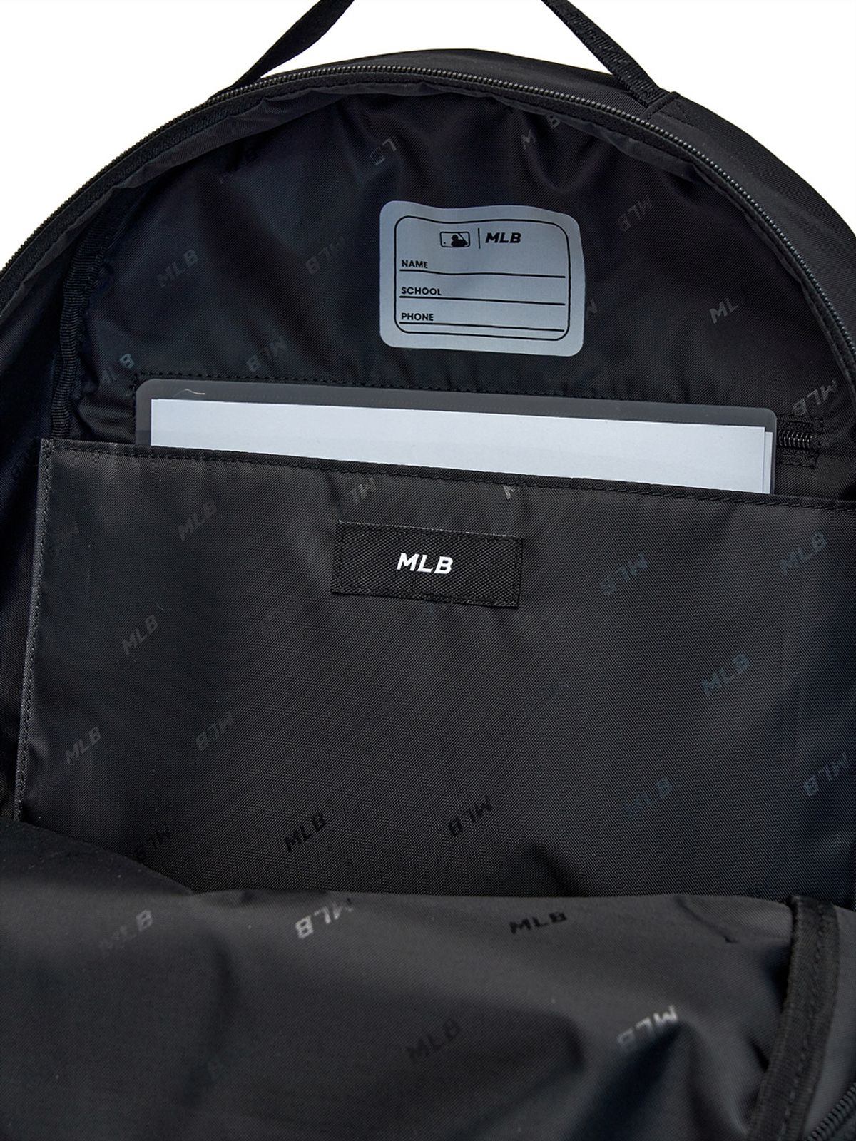 엠엘비 키즈(MLB KIDS) 태그 케이지 책가방 NY (Black)