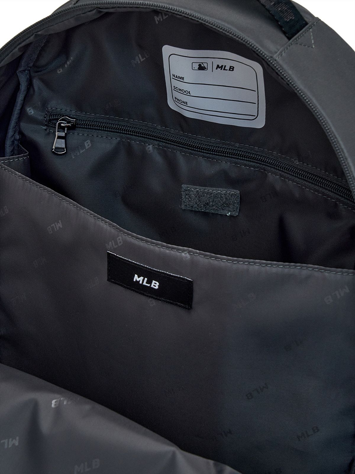 엠엘비 키즈(MLB KIDS) 태그 케이지 책가방 NY (Grey)