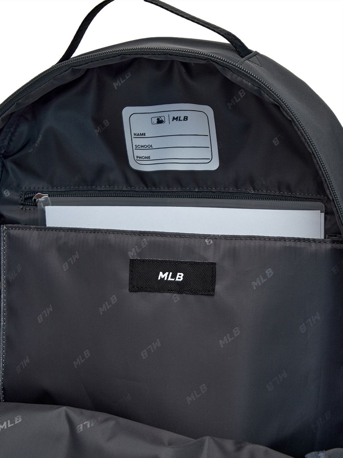 엠엘비 키즈(MLB KIDS) 태그 케이지 책가방 NY (Grey)