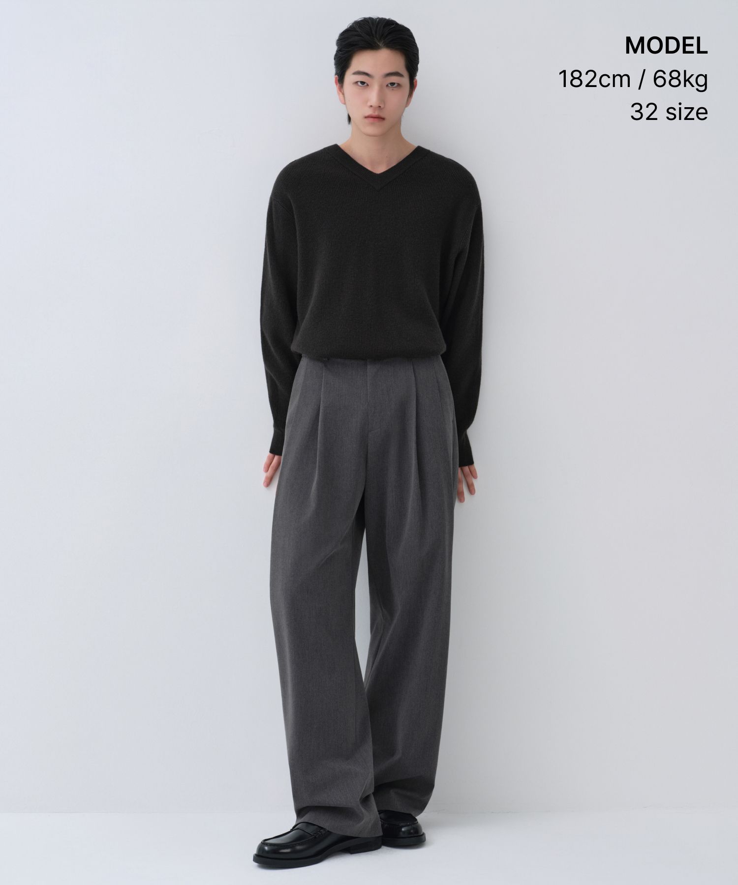 MUSINSA公式 | MUSINSA STANDARD エクストラワイドツーピンタック