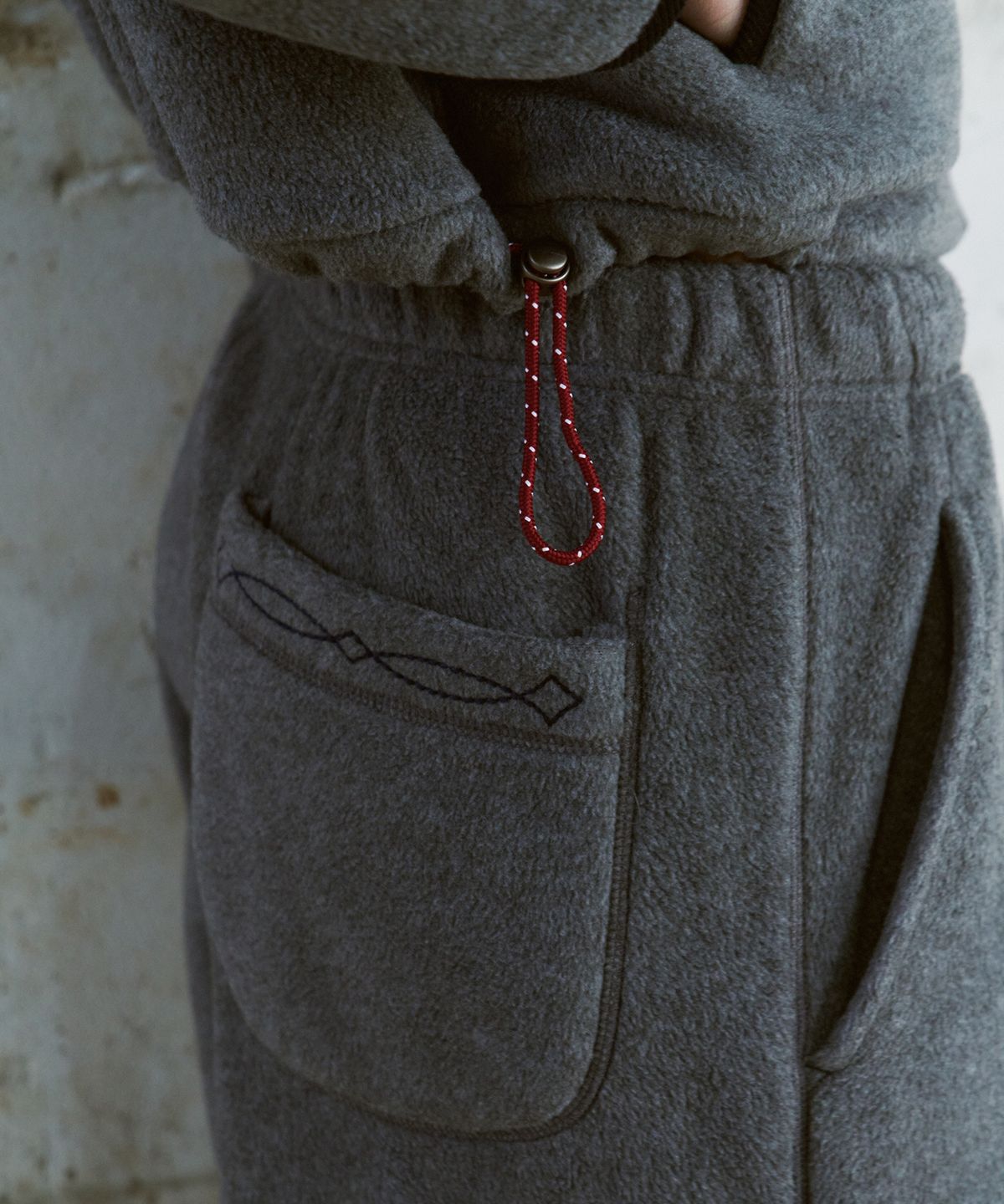 프리터(FRITUR) Soft Fleece Pants Grey_F263PT13