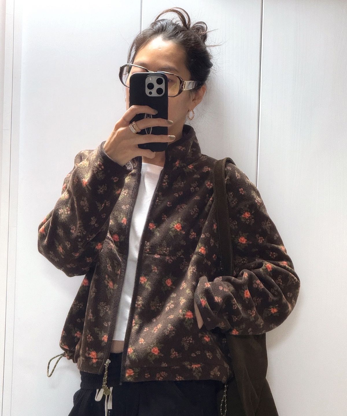 프리터(FRITUR) Soft Fleece Jacket Flower_F263JP17