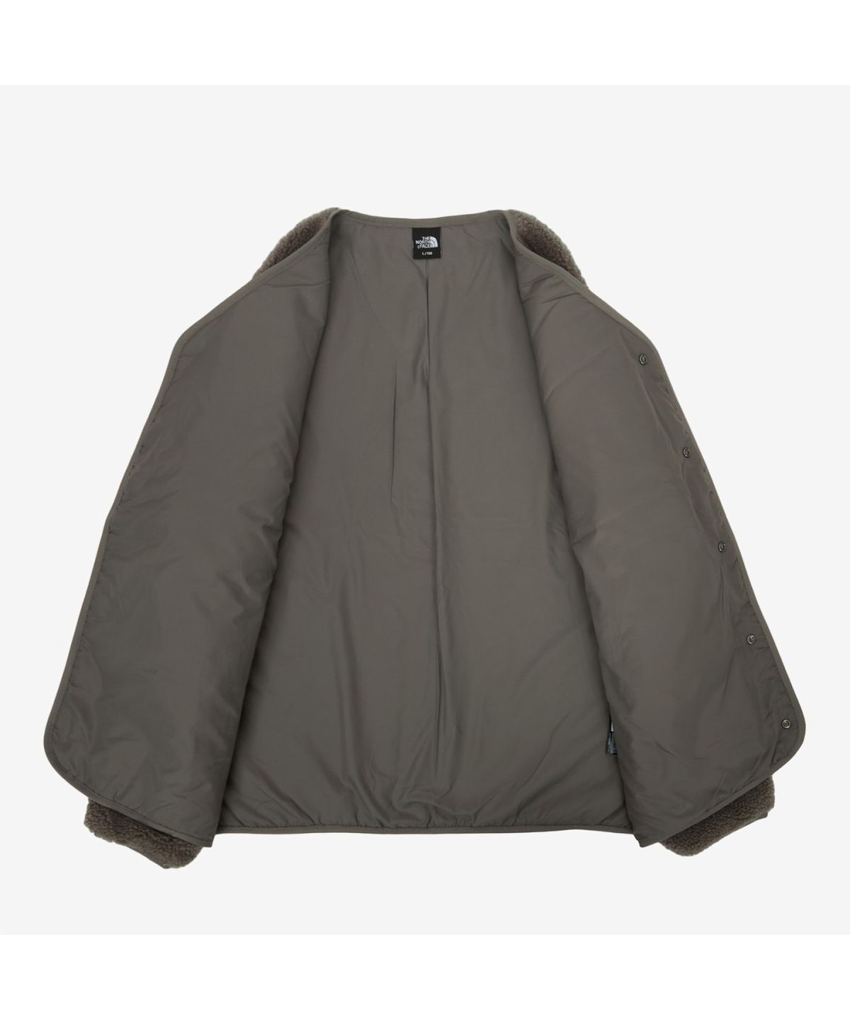 노스페이스(THE NORTH FACE) NJ4FR57B 테디 플리스 가디건 DARK_BEIGE