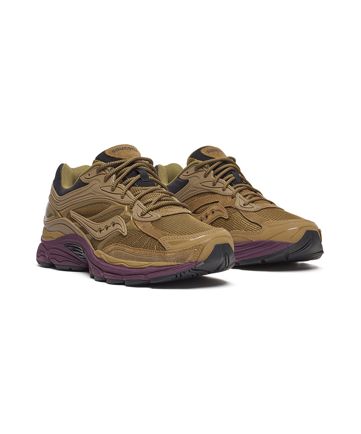 써코니(SAUCONY) (공용) 프로그리드 옴니 9 (아머) - 브라운:와인 / S70897-5