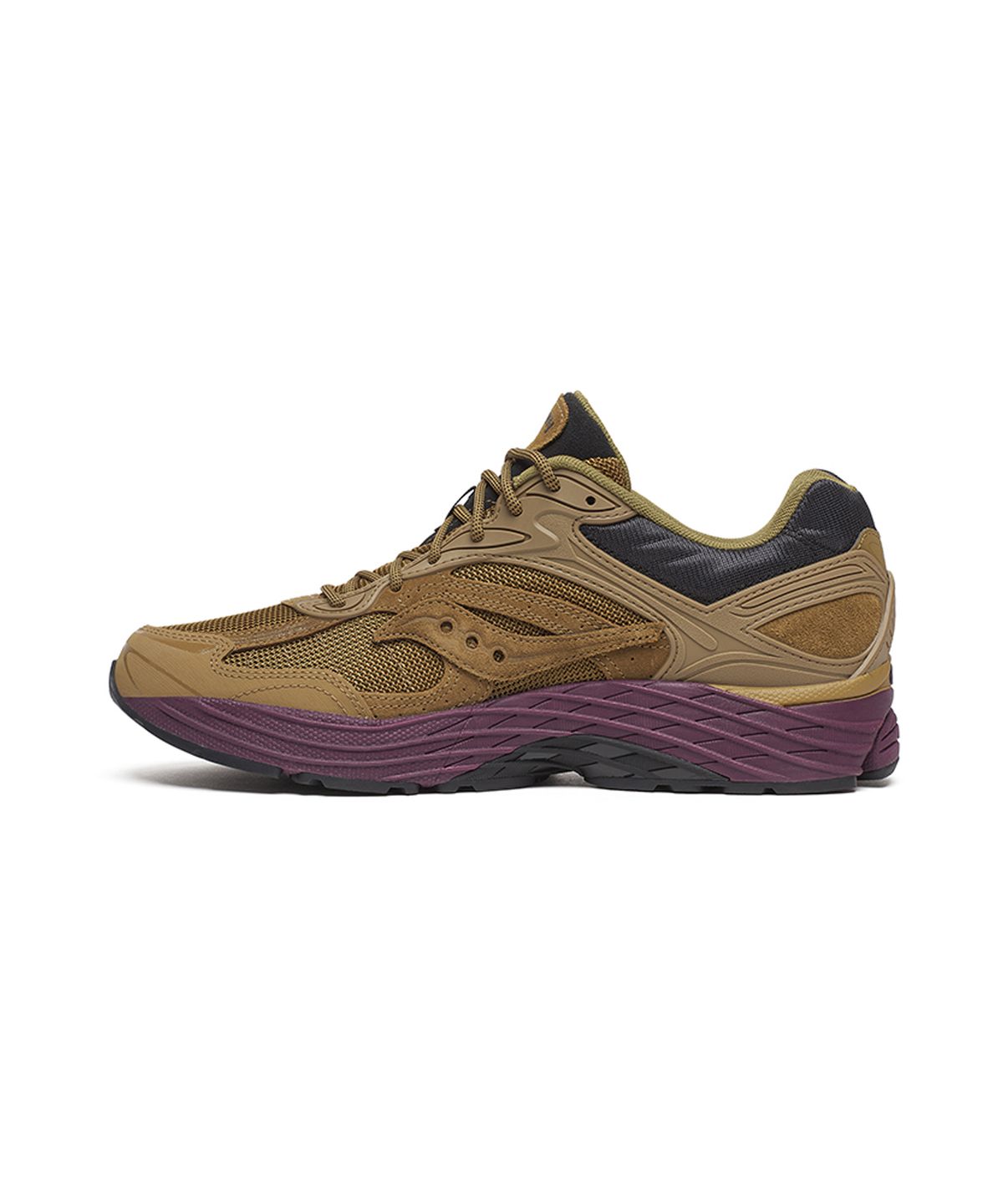 써코니(SAUCONY) (공용) 프로그리드 옴니 9 (아머) - 브라운:와인 / S70897-5