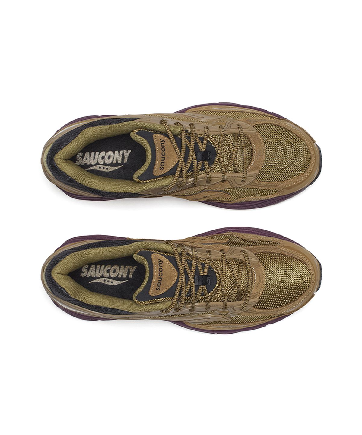 써코니(SAUCONY) (공용) 프로그리드 옴니 9 (아머) - 브라운:와인 / S70897-5