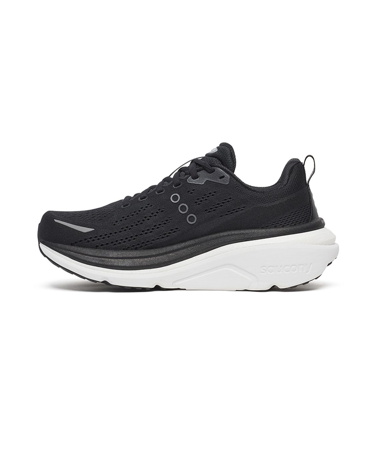 써코니(SAUCONY) (남성) 허리케인 25 와이드 - 블랙:화이트 / S21027-200