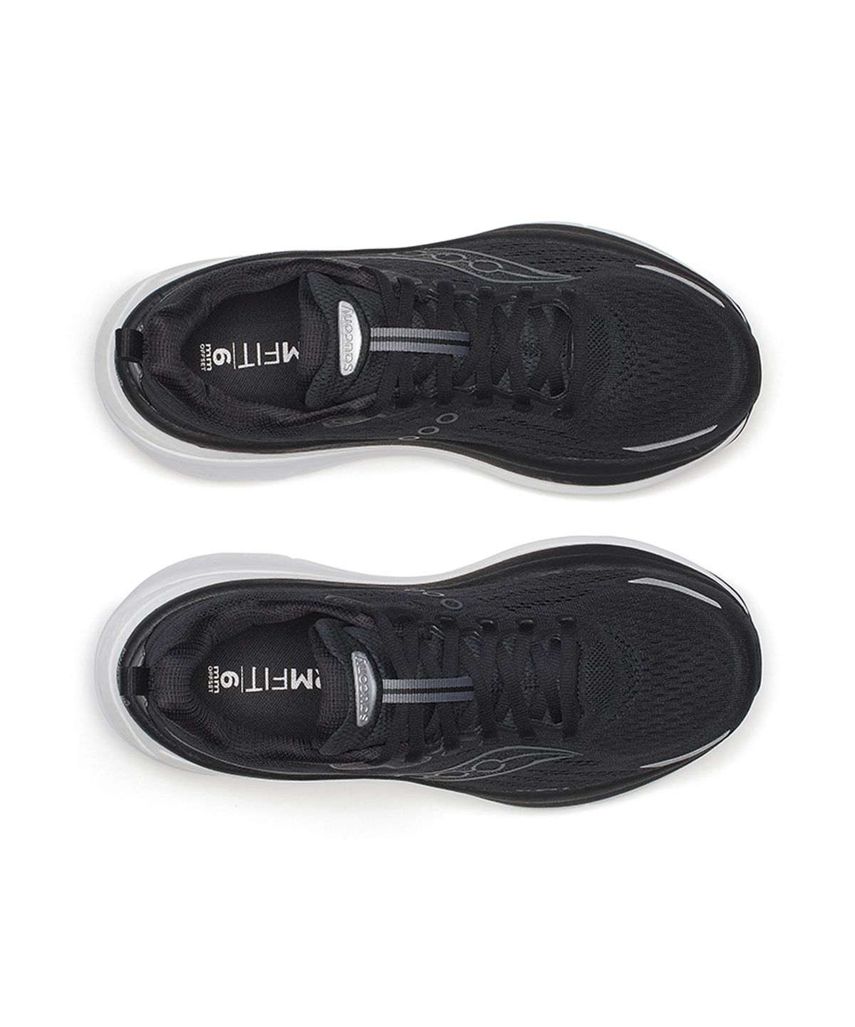 써코니(SAUCONY) (남성) 허리케인 25 와이드 - 블랙:화이트 / S21027-200