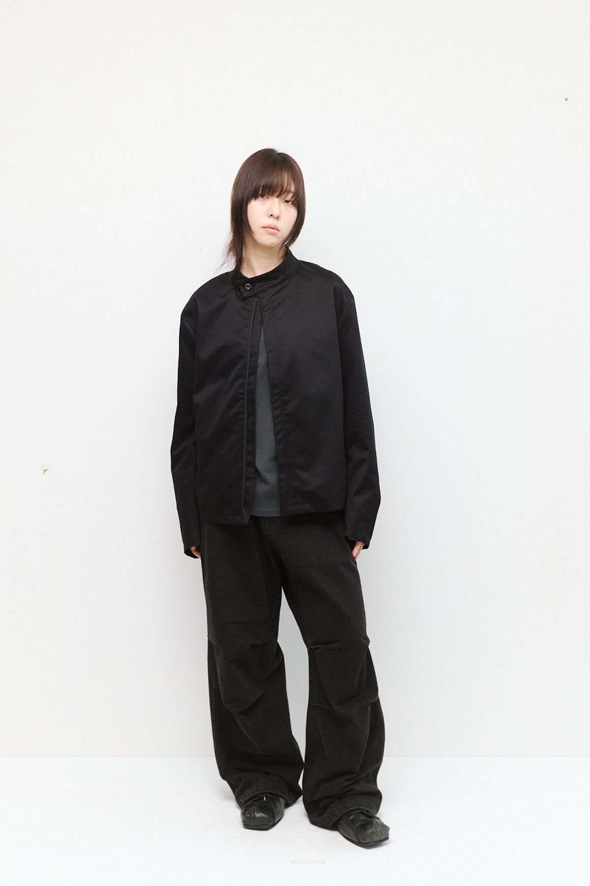 해칭룸(HATCHINGROOM) Mono Jacket Black