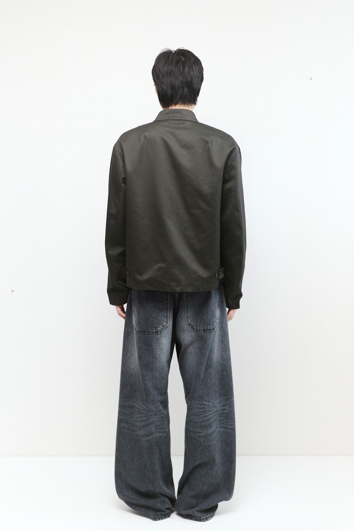 해칭룸(HATCHINGROOM) Mono Jacket Dark Green