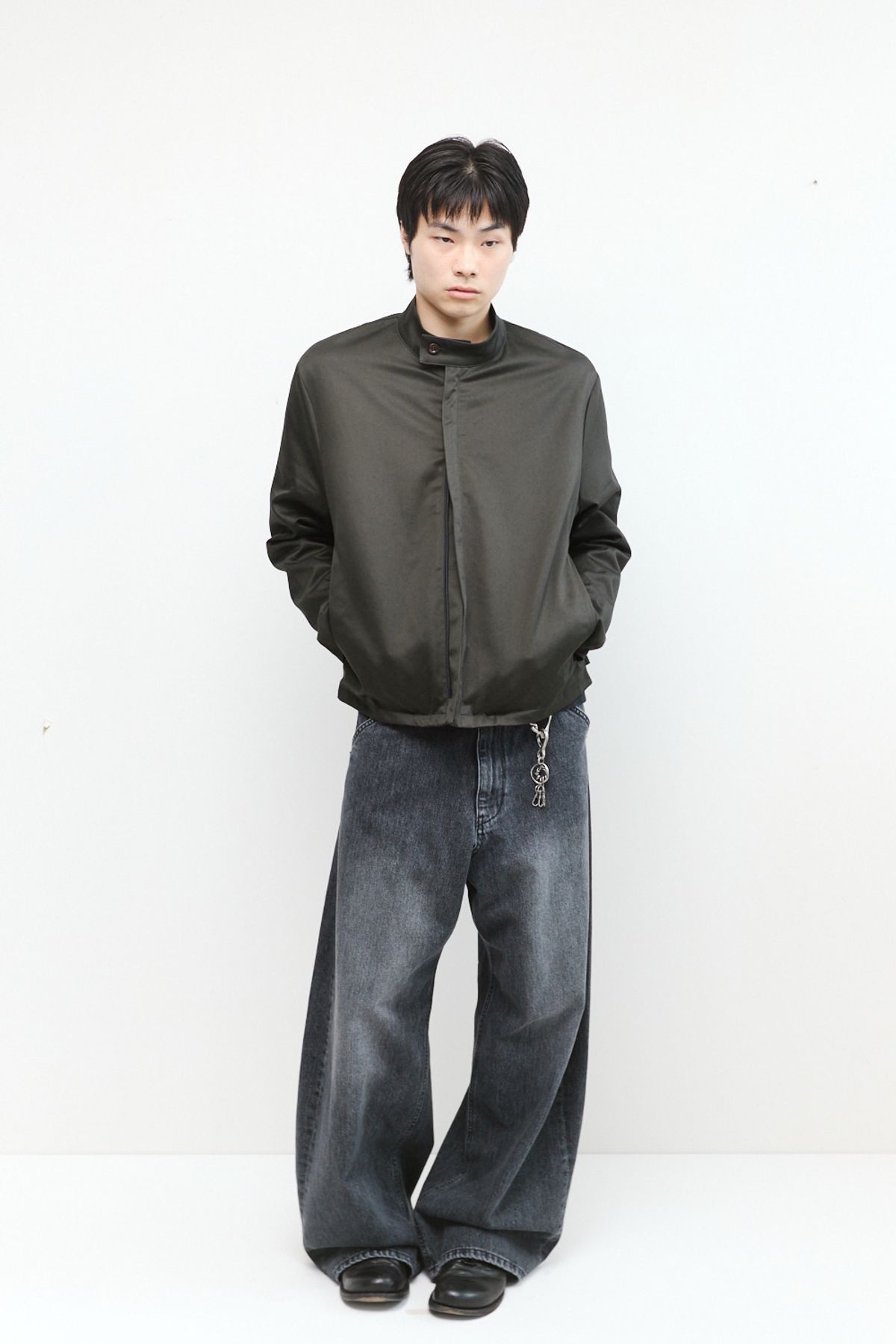 해칭룸(HATCHINGROOM) Mono Jacket Dark Green