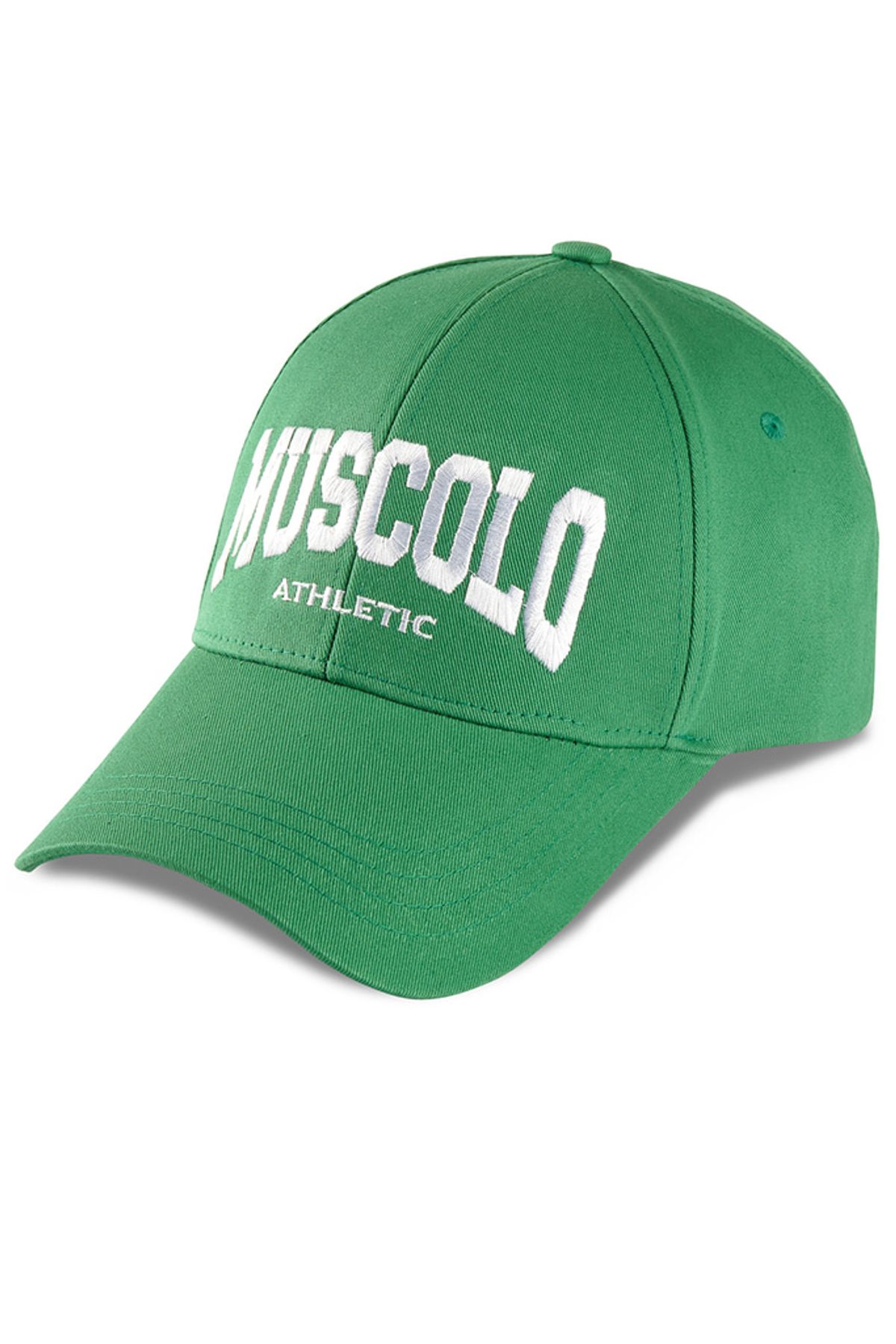 머스콜로(MUSCOLO) 머스콜로 자수로고 하드볼캡 그린