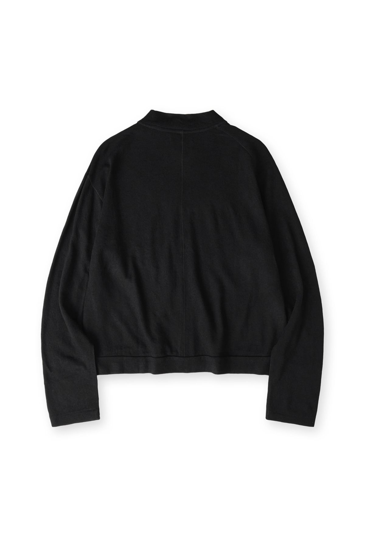 해칭룸(HATCHINGROOM) Compact Cardigan Wool Black