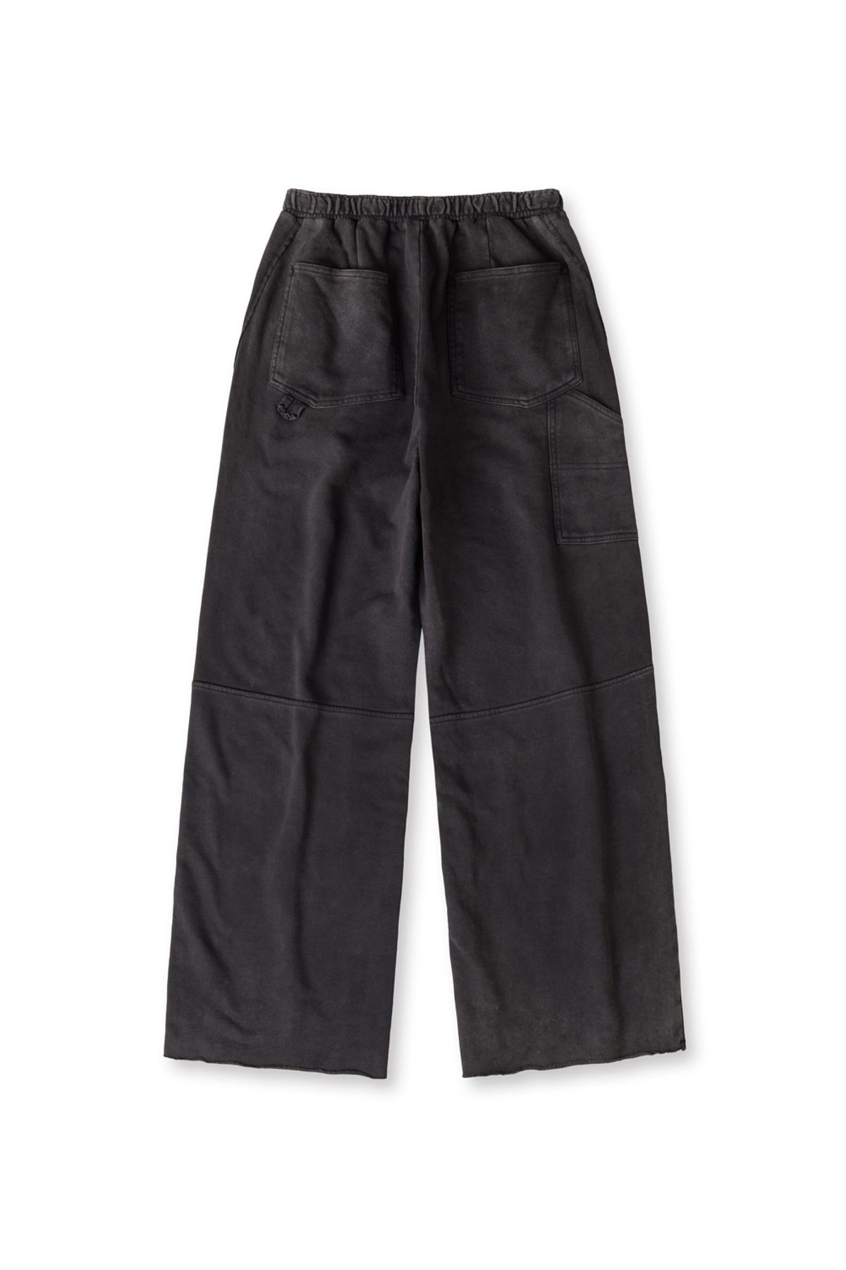 해칭룸(HATCHINGROOM) Double Knee Sweat Pants Aged Charcoal