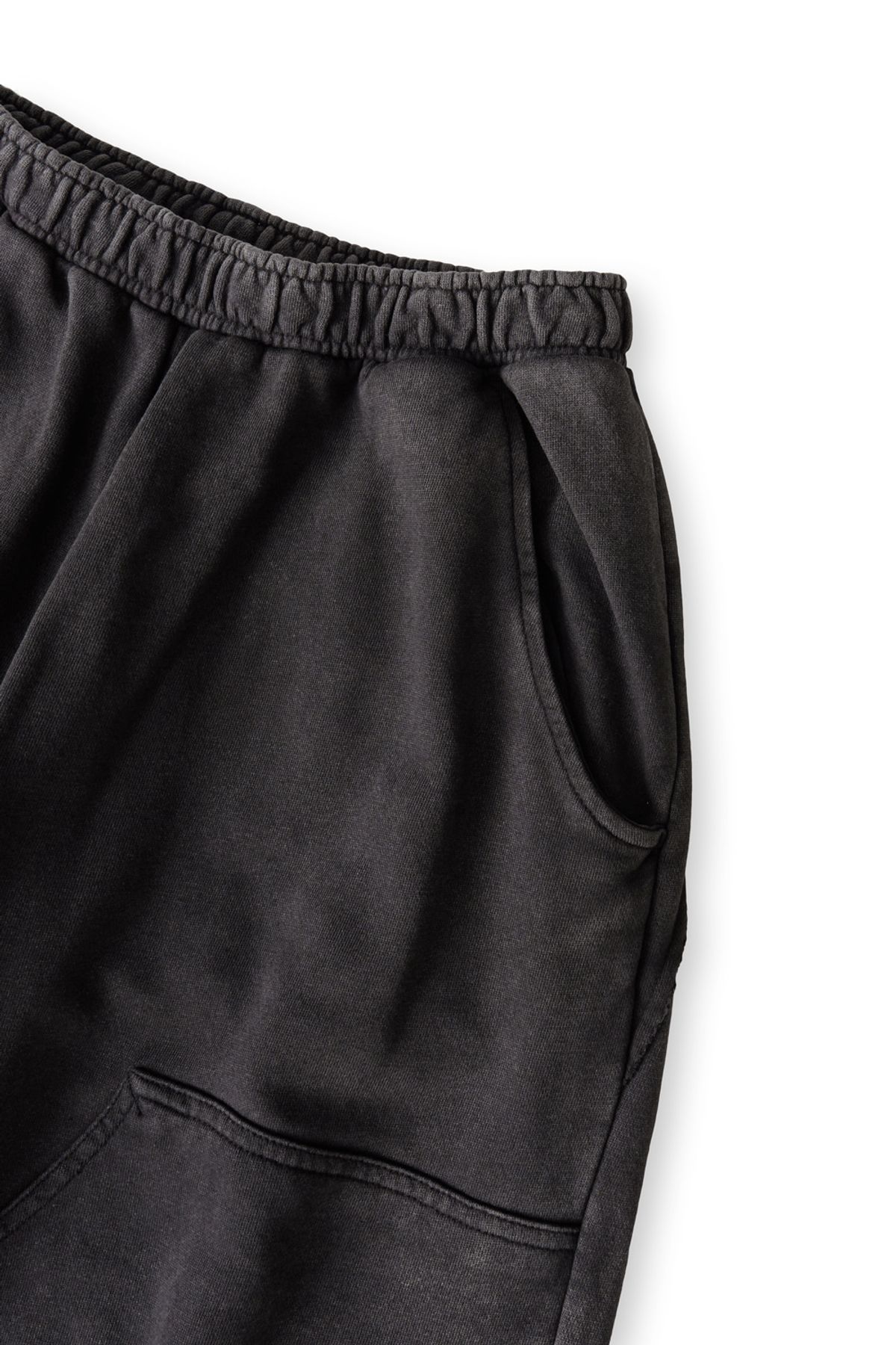 해칭룸(HATCHINGROOM) Double Knee Sweat Pants Aged Charcoal