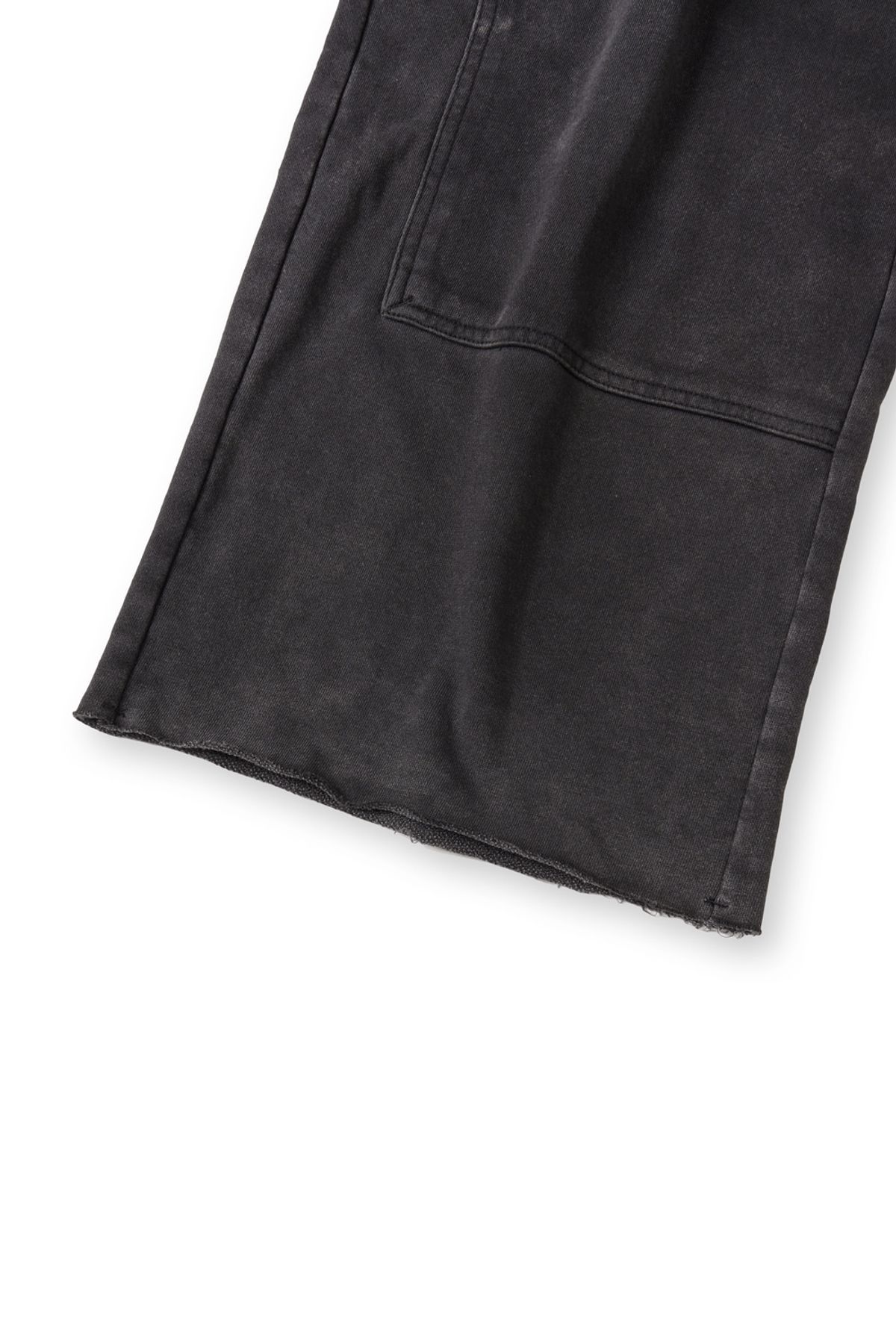 해칭룸(HATCHINGROOM) Double Knee Sweat Pants Aged Charcoal