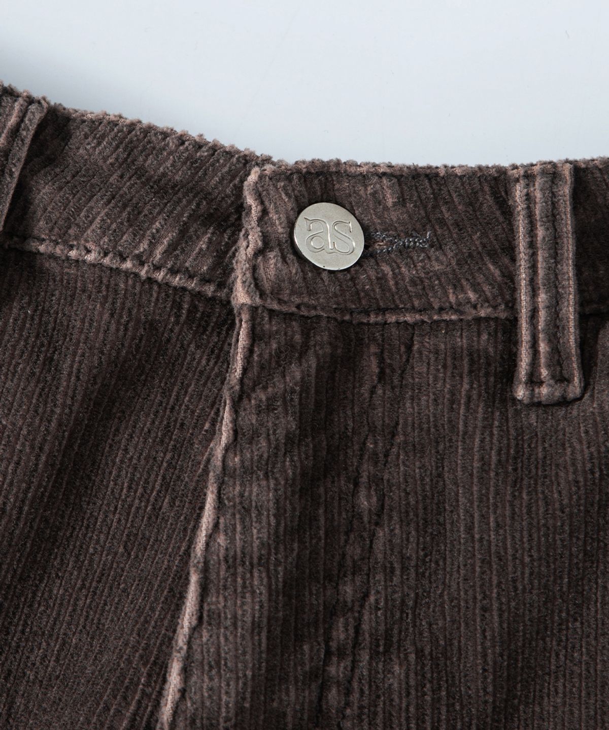 애즈온(ASON) MOSS CORDUORY PANTS / VIOLET BROWN