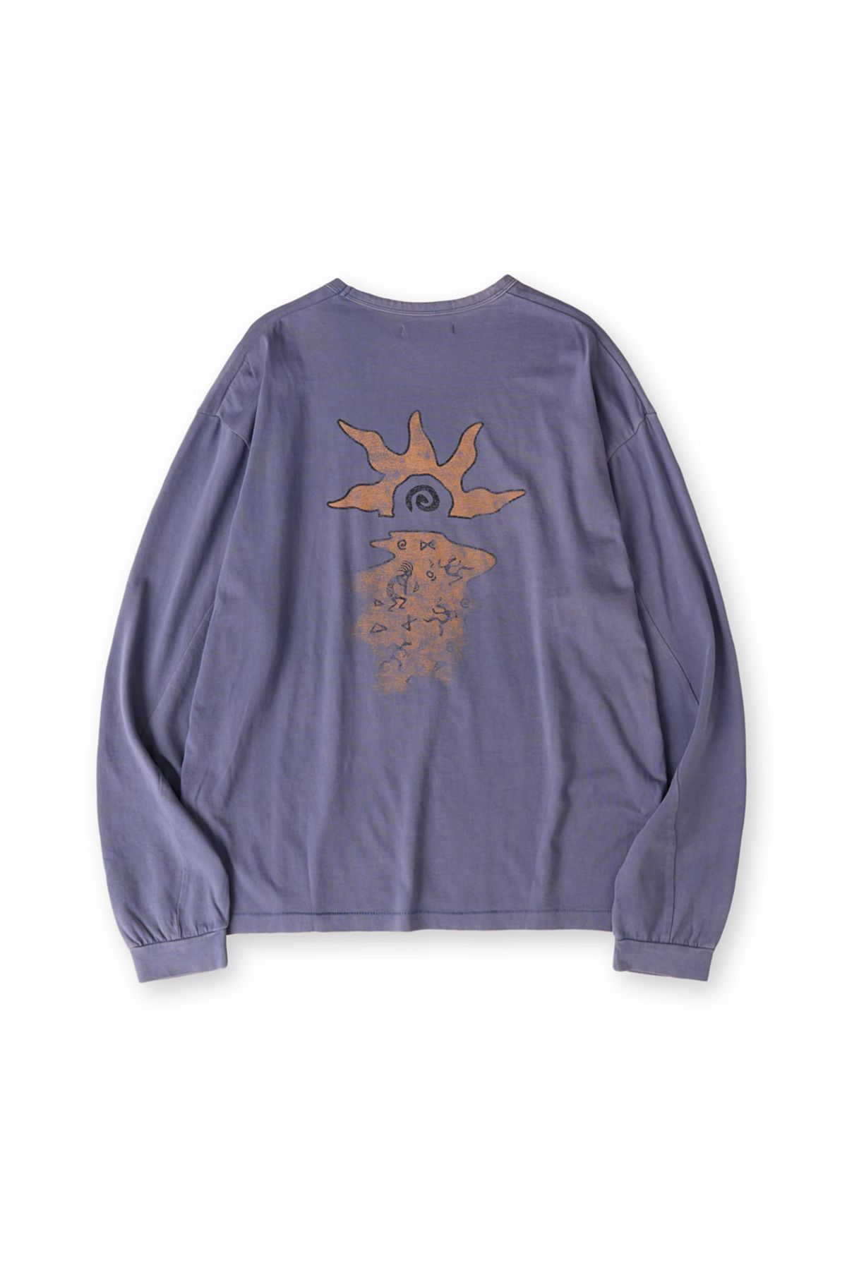 해칭룸(HATCHINGROOM) VTG Kokopelli Tee Bleached Blue