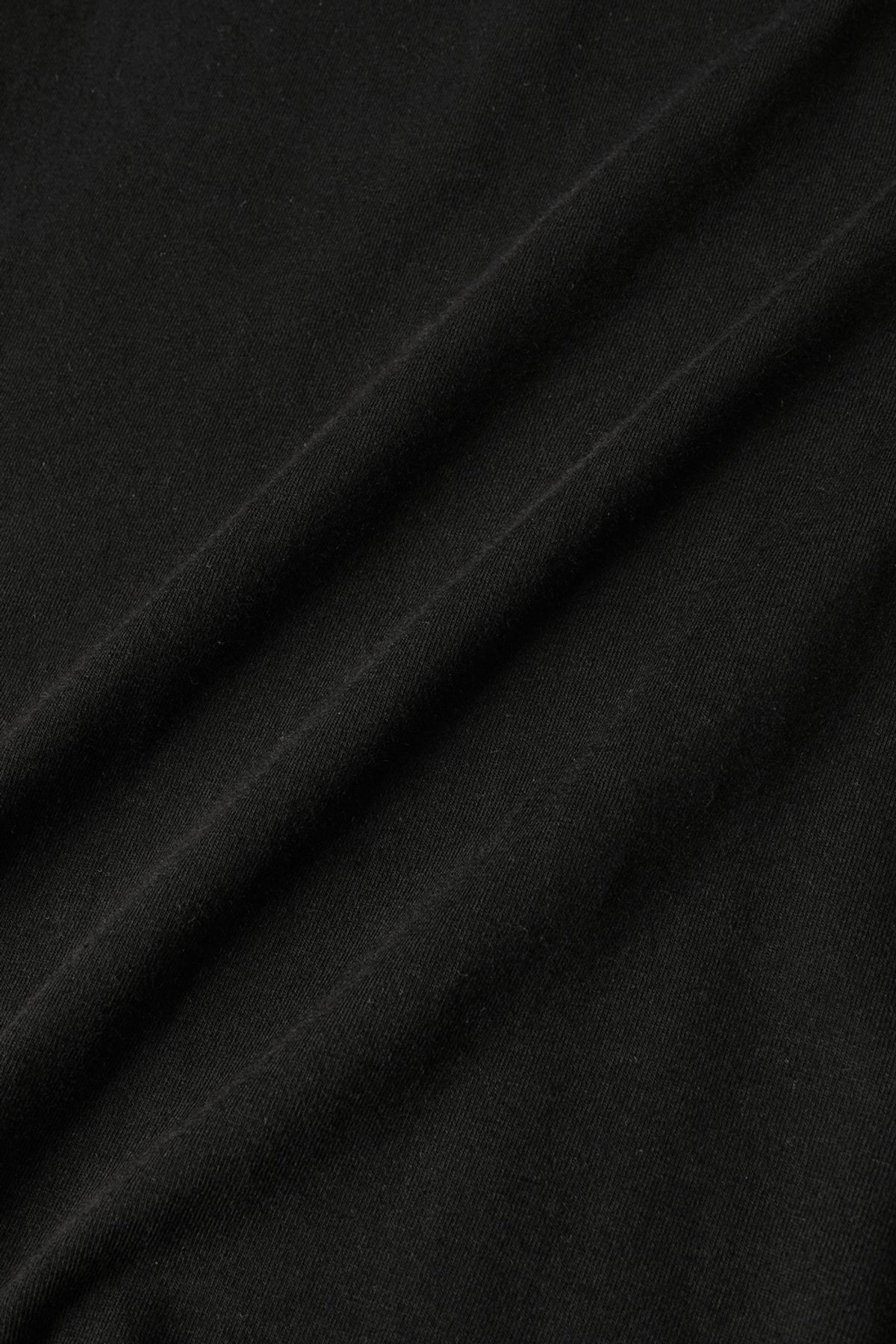 해칭룸(HATCHINGROOM) Boxer Turtleneck Tee Black