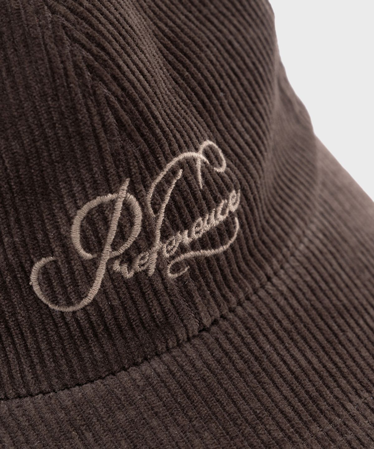프레프(PREF) BROWN CORDUROY PREFERENCE 6 PANNEL CAP