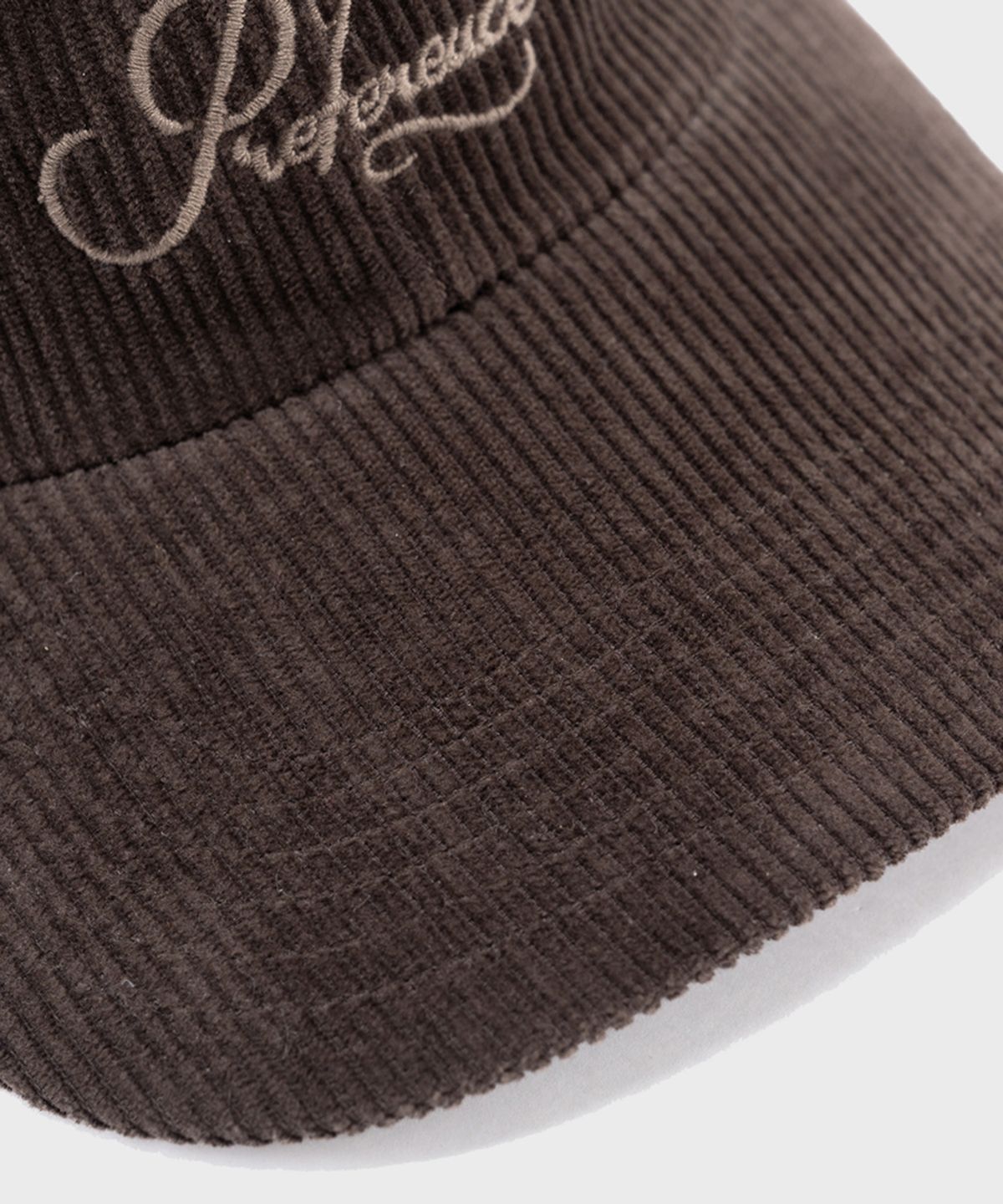 프레프(PREF) BROWN CORDUROY PREFERENCE 6 PANNEL CAP