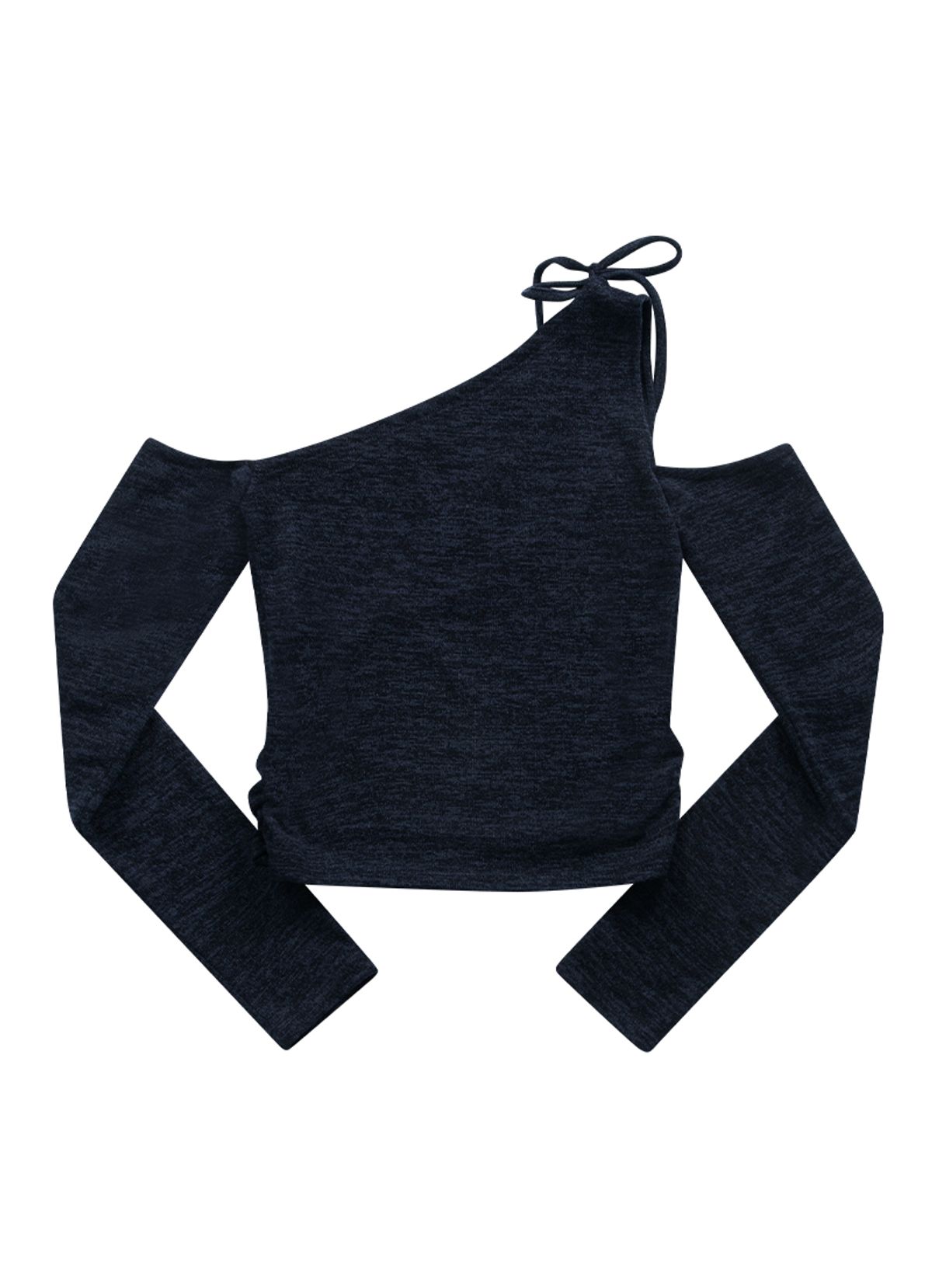 애즈온(ASON) MUSE CUT-OUT TEE / NAVY