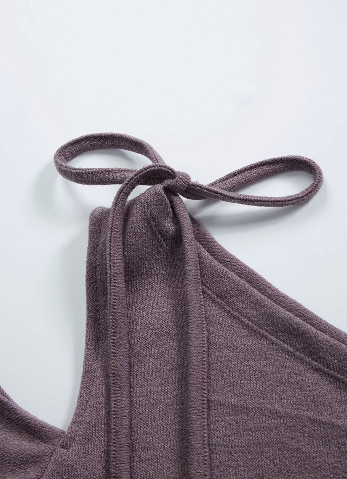 애즈온(ASON) MUSE CUT-OUT TEE / PURPLE