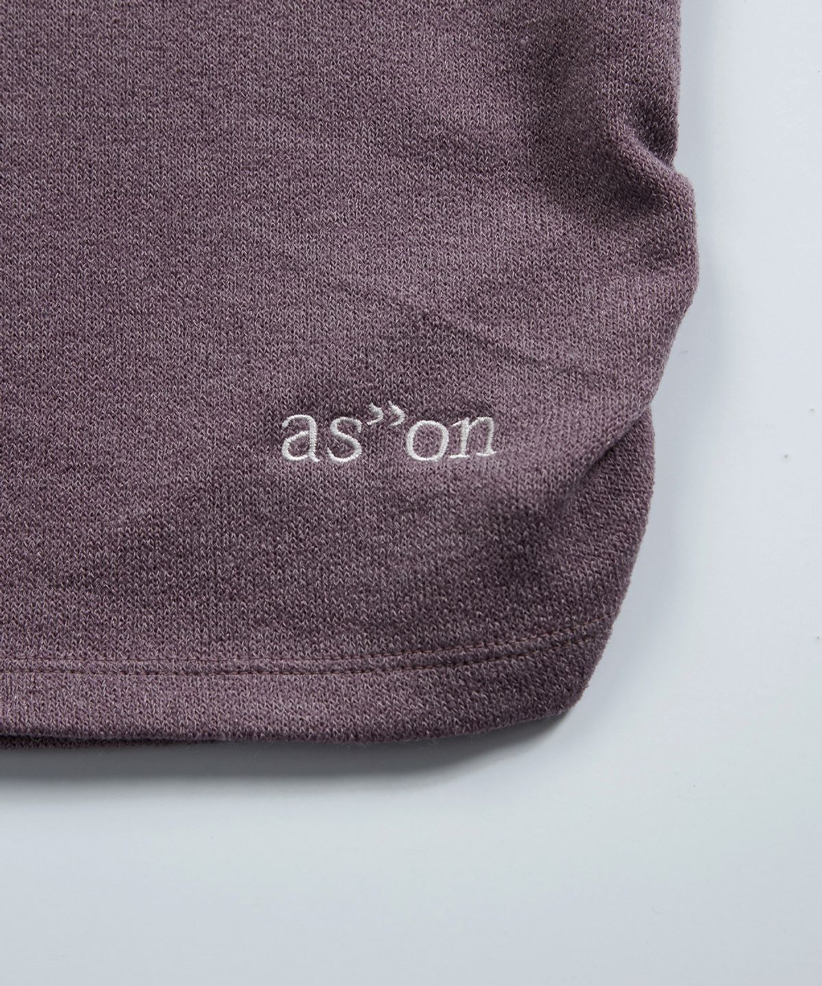 애즈온(ASON) MUSE CUT-OUT TEE / PURPLE