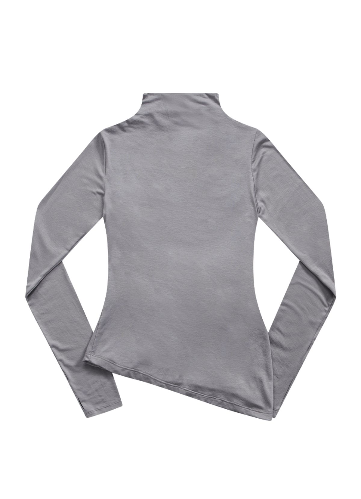 애즈온(ASON) VEIL HIGH-NECK TEE / LAVENDER