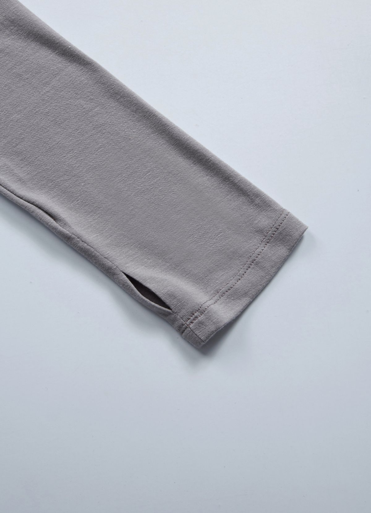 애즈온(ASON) VEIL HIGH-NECK TEE / LAVENDER
