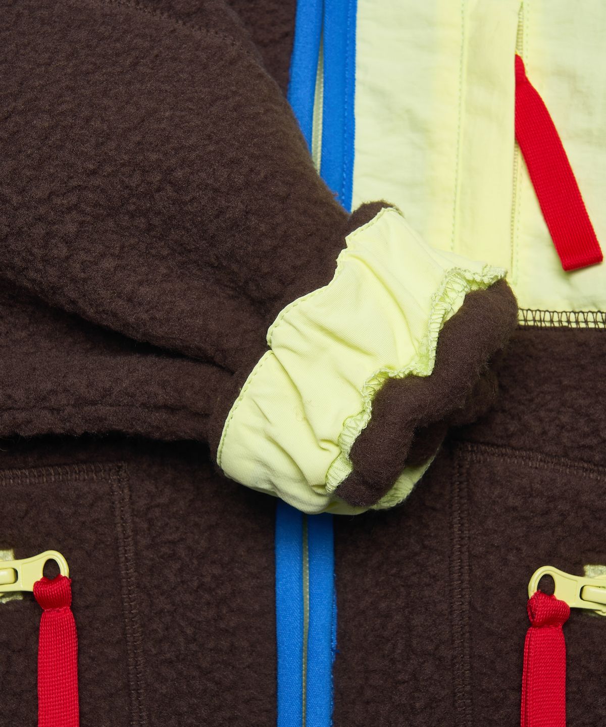 프리제(FRISE) FRISE SHERPA FLEECE JACKET, chocolate