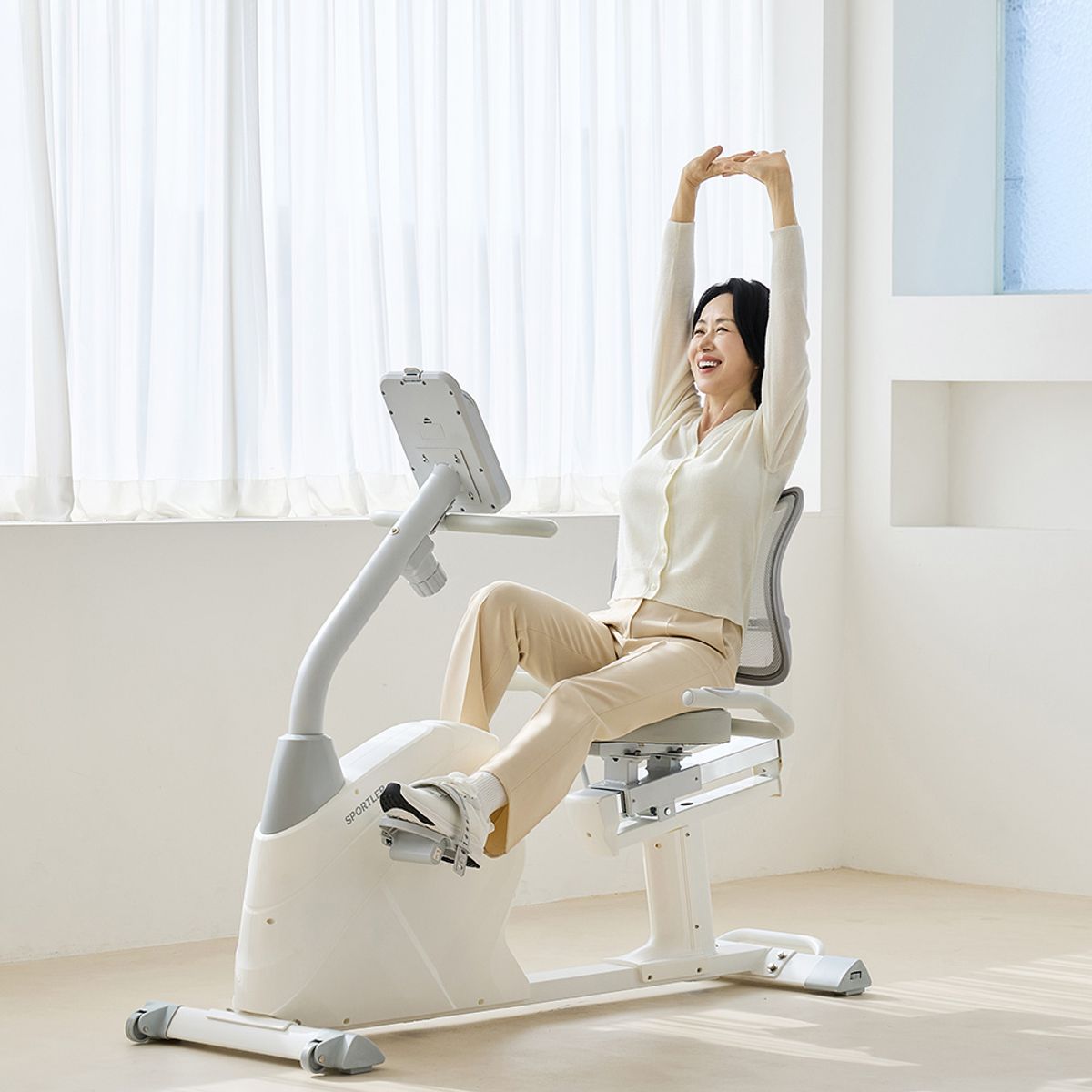 스포틀러(SPORTLER) 좌식 실내자전거 프라임 메타 TK632L