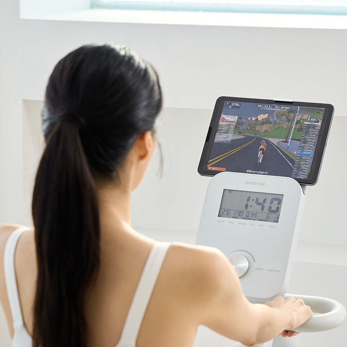 스포틀러(SPORTLER) 좌식 실내자전거 프라임 메타 TK632L