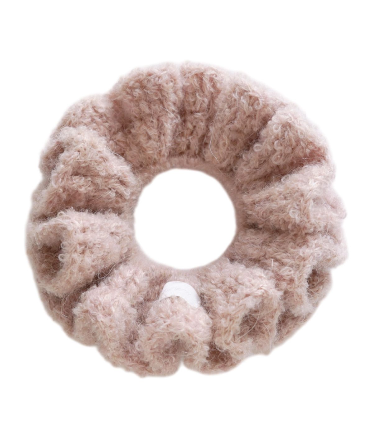 둥그런(DUNGEUREON) [Handmade] Knitting Scrunchie (Pink)