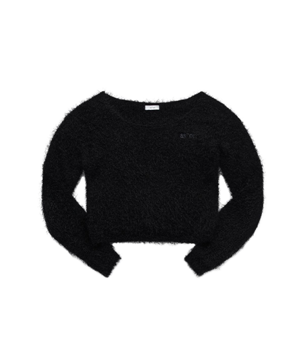 애즈온(ASON) MERRY KNIT / BLACK